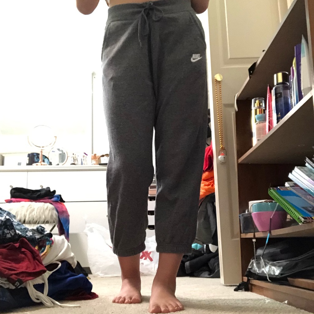 Women’s Grey NIKE Sweatpants